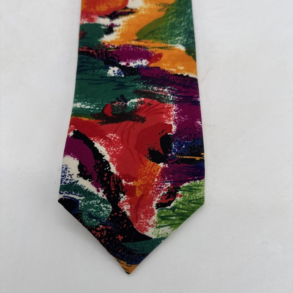 Adventure Of california Place Silk Tie‎ 53" X 3.5"